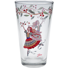 Nutcracker The Ballerina 16 oz. Cooler Glass - Set of 4