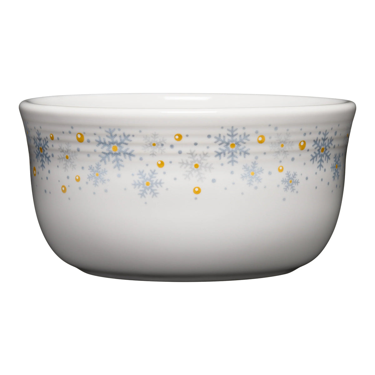 White Snowflake All-Purpose 6 Inch Gusto Bowl 28 OZ