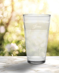 Linen 16 oz. Frame Cooler Glass - Set of 4