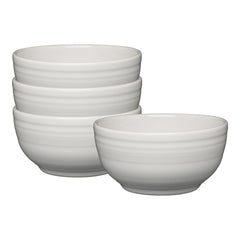 White Bistro Coupe 5 1/2 Inch Cereal Bowl 22 oz, Set of 4