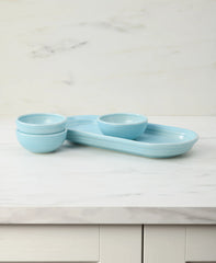 Fiesta 4-Piece Condiment Set Sky