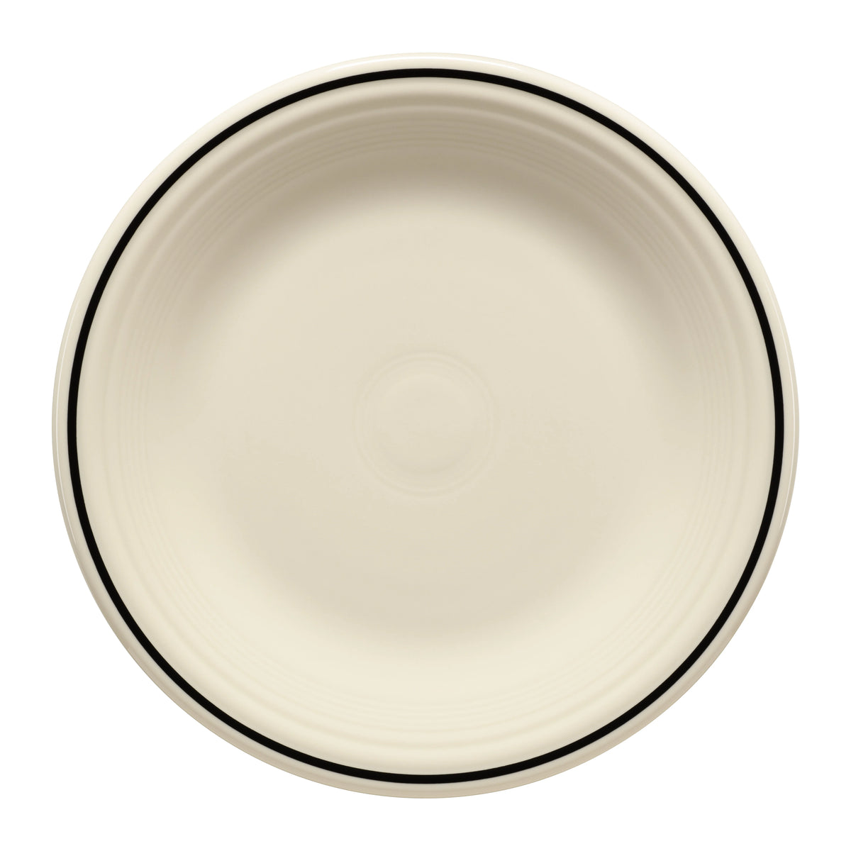 Black Band Classic Rim 10 1/2 Inch Dinner Plate