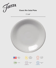 Classic Rim 7 1/4 Inch Salad Plate