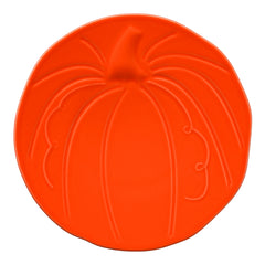 Pumpkin Shaped Plate 8 1/2 Inch