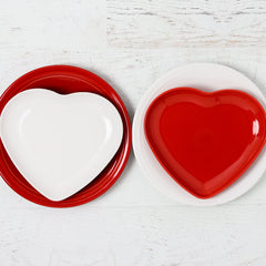 Retired Fiesta 9 Inch Heart Shaped Plate