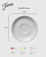 Retired Classic Rim 5 7/8 Inch Saucer