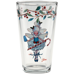 Nutcracker Sugar Plum Fairy 16 oz. Cooler Glass - Set of 4