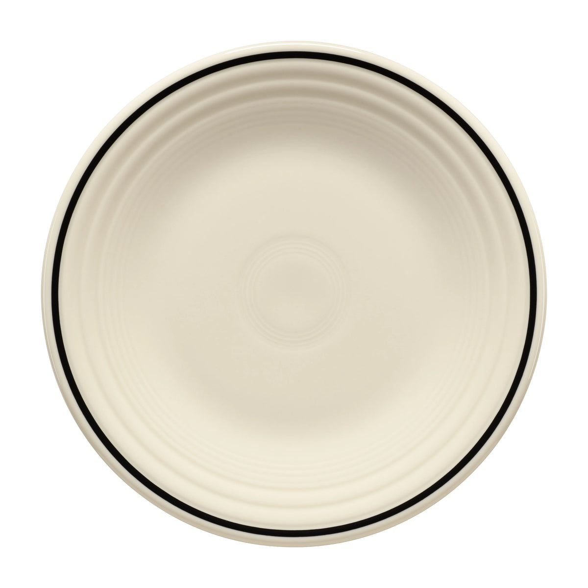 Black Band Classic Rim 9 Inch Luncheon Plate