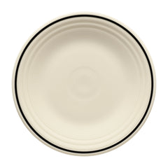 Black Band Classic Rim 9 Inch Luncheon Plate